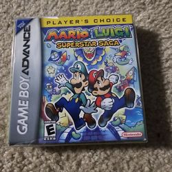 Mario And Luigi Super Star Saga - Gameboy Advance
