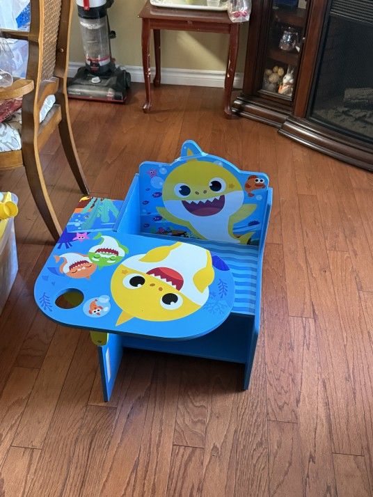 Baby Shark Kids desk Chair Brand New