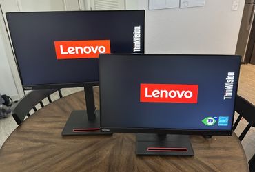 Lenovo ThinkVision Dual Monitors set