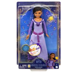 NIB MATTEL Singing Asha Doll from Disney Wish Movie