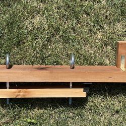 29” Cedar Trolling Motor Mount-   For Sale