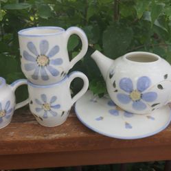 Tea Set - Handmade Pottery