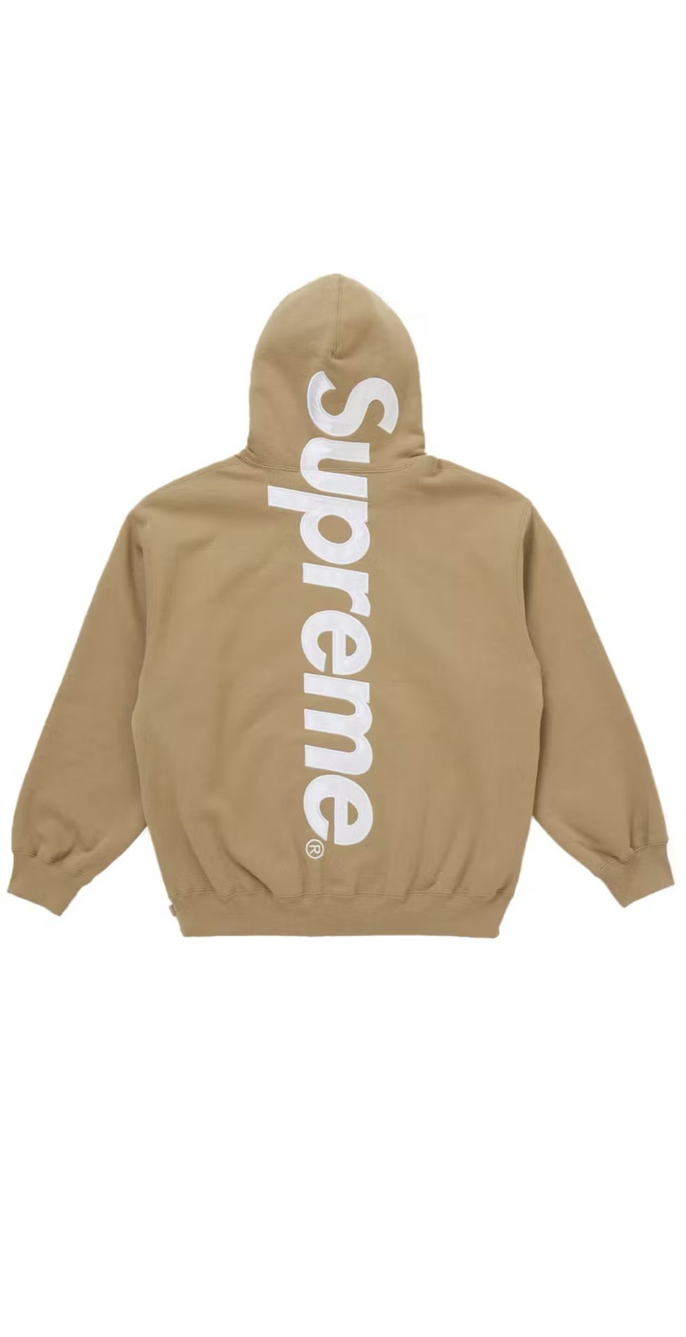 Supreme Satin Applique Hooded Sweatshirt