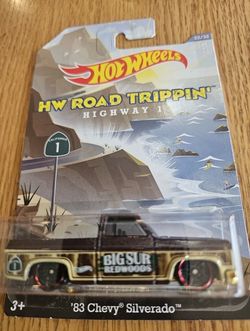 Hot Wheels 2014 83 Chevy Silverado Road Trippin Highway 1