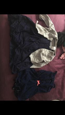 6 month dress wore once and then jumpsuit 6 month