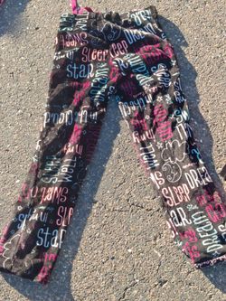 Girls pajama pants SMALL