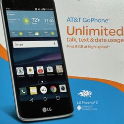 LG Phoenix 2 Cell Phone - Black