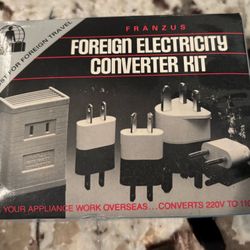 Foreign Electric Converter Kit