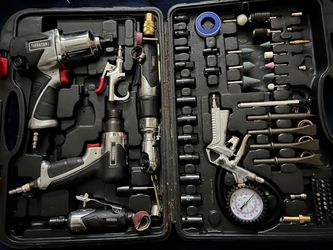 Ironton Air Tool Set with Case