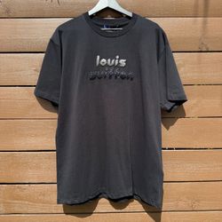 Louis Vuitton Crystal Logo Graphic T-Shirt