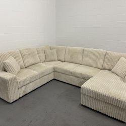 Brand New Sleeper Sectional Sofa w/ Storage Chaise – Delivery Available!