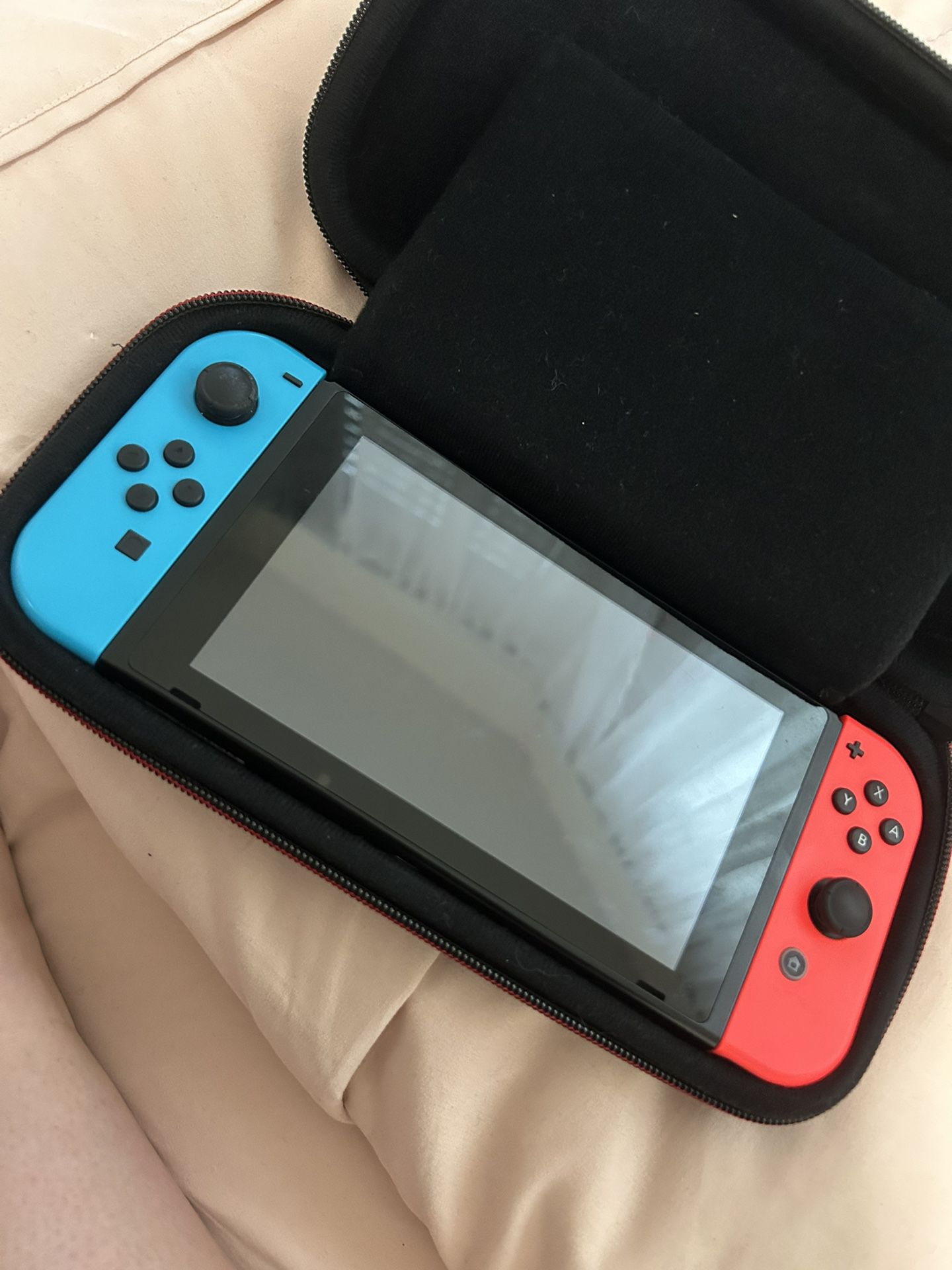 Nintendo Switch With Case And A Game Included 