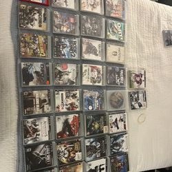 Lot Of 34 PS3 Games 