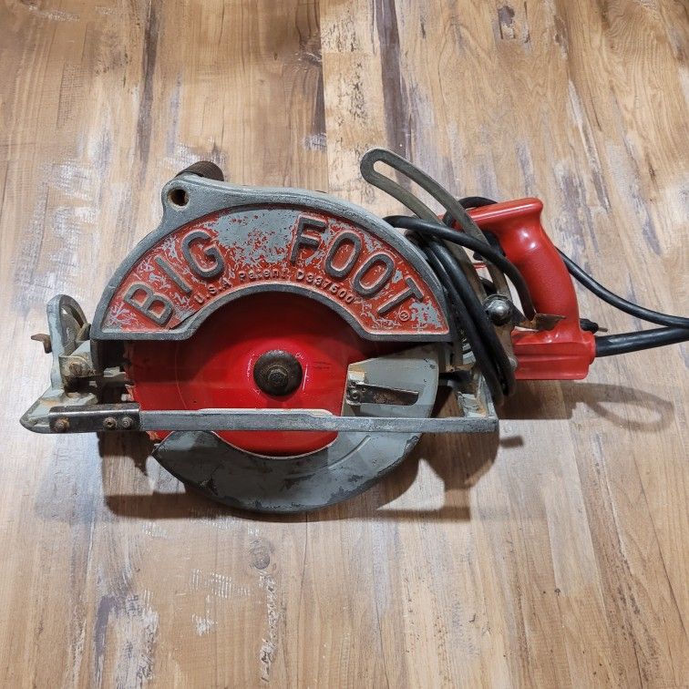 Big Foot Skilsaw 10-1/4-Inch Wormdrive Magnesium Circular Saw w/ Skil Motor