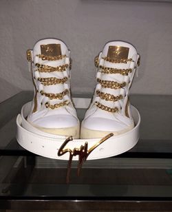 Giuseppe Zanotti Shoes And Belt # 41