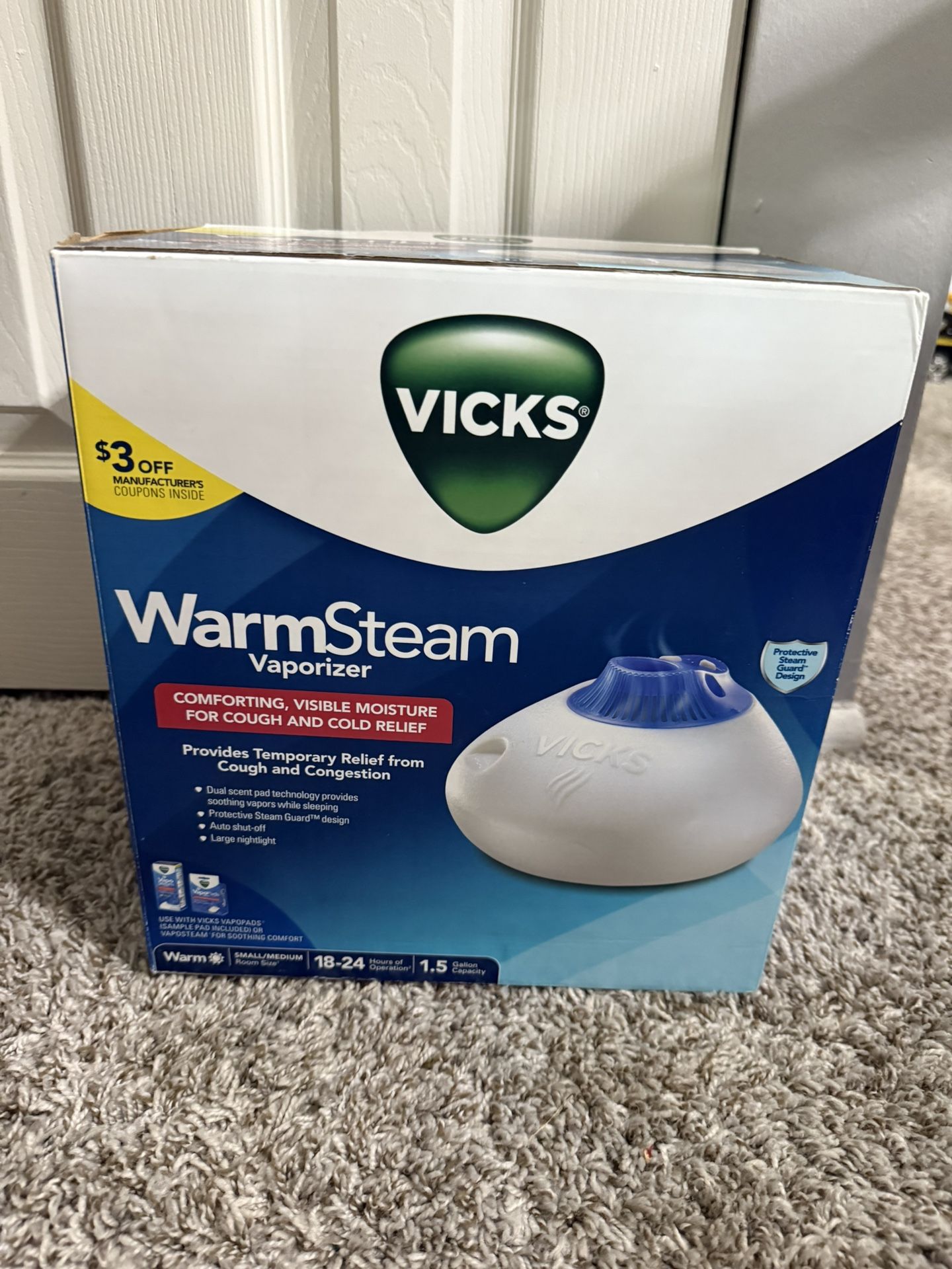 Vicks Warm Steam Vaporizer 