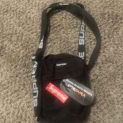Brand New Black Supreme Shoulder Bag