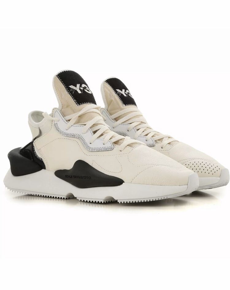 Adidas Y3 Kaiwa Yohji Yamamoto White Black BC0907 Mens Size 10.5