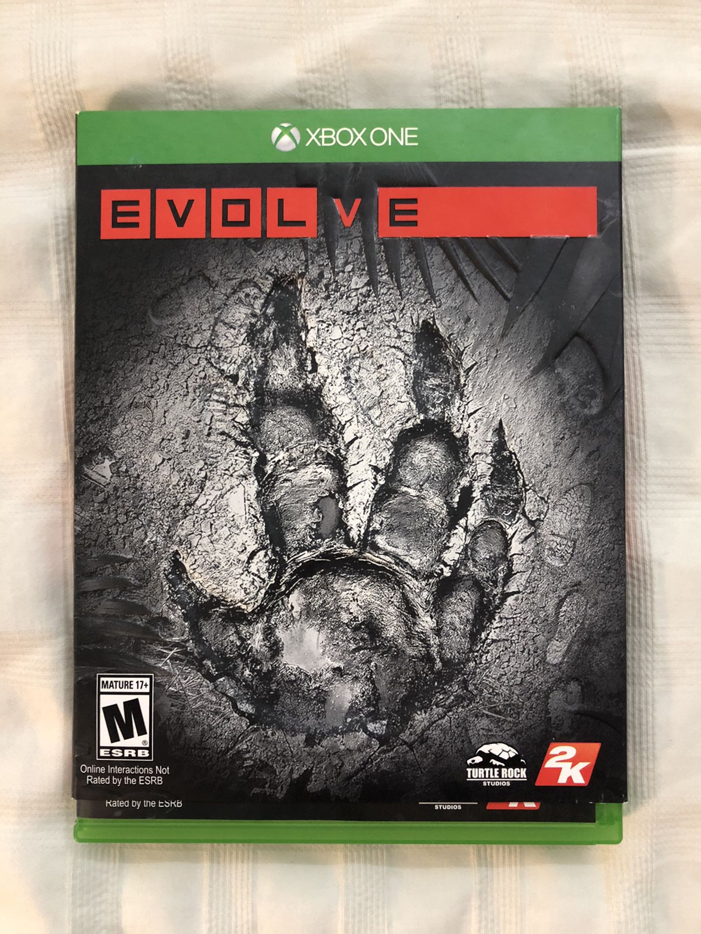 EVOLVE game. Xbox One, Xbox One X, Xbox One S. Brand New. $15 OBO