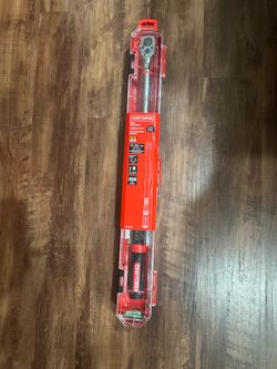 Craftsman digital torque wrench