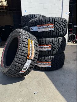 33x12.50r20 Arroyo RT X 4 New Tires Installed and balanced