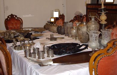 Antique Persian Silverware Collection - Family Estate Sale