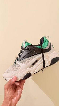 Dior B22 Sneakers White/Black/Green – Size 42 (US 9)