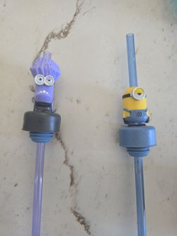 Set of Minions Reusable Straws