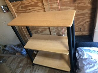 Book shelf on wheels