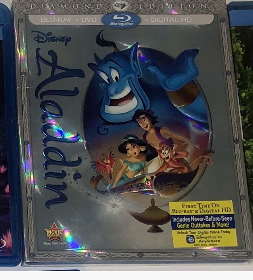 Disney’s Aladdin Diamond Edition Blu-Ray, DVD & Digital Copy