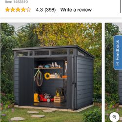 Outdoor Storage Shed- Model: Keter Cortina 9’x7’