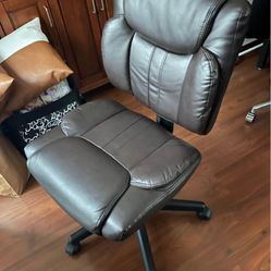 Leather Brown Chair