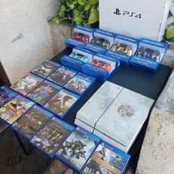 Games installed. 2017 PS4 1TB Edition & 1 Control $225. Extra control $40!. $20! Per Game or 7 for $100!. All for $600! Or Cash & trade