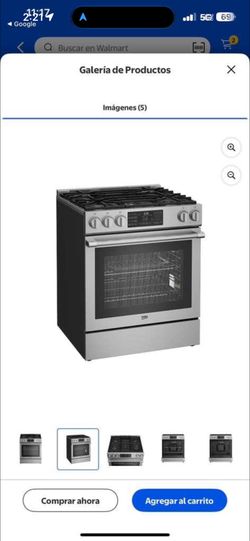 BEKO 30” Slide-In Gas Range - NEW