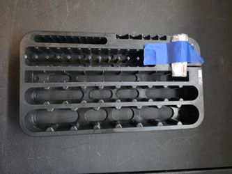 Battery organizer + tester