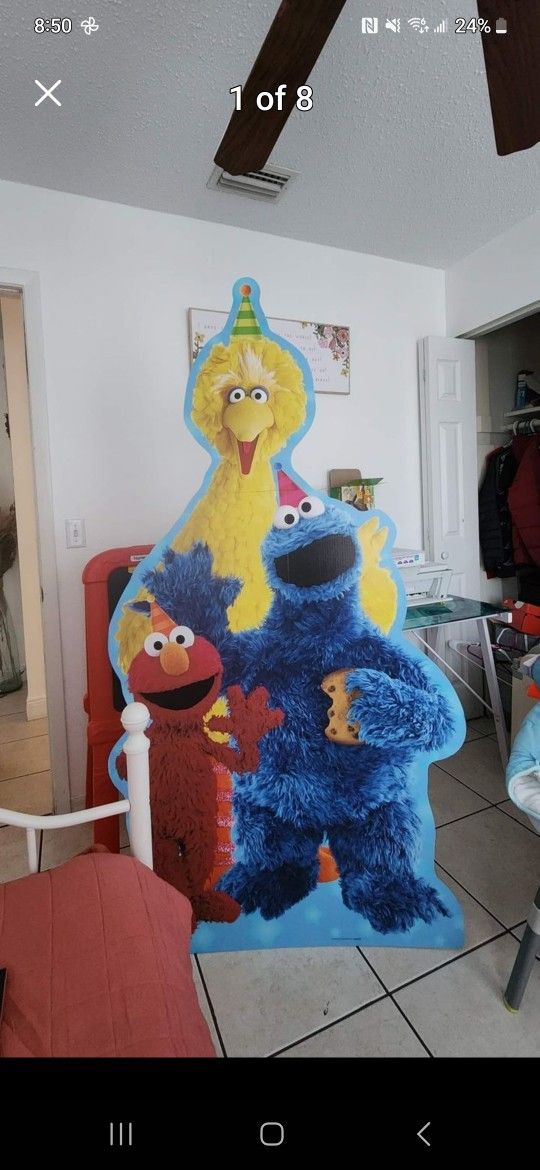 Sesame Street Cardboard Cutout