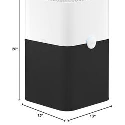 Allergies ? BLUEAIR Air Purifier Large Room, Air Cleaner for Dust Pet Dander Smoke Mold Pollen Bacteria Allergen, Odor Removal, for Home Bedroom Livin