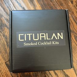 Brand New 11 Pcs Whiskey Smoker Kit with 6 Wood Chip Flavors- Cocktail Smoker Infuser Kit, Old Fashioned Drink Smoker Kit, Birthday Bourbon Whiskey Va