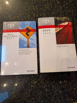 owner's manual 2017 Toyota RAV