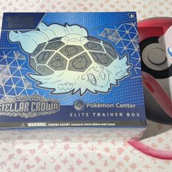 Pokemon Center Stellar Crown PC ETB