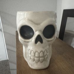 Halloween skull bowl 