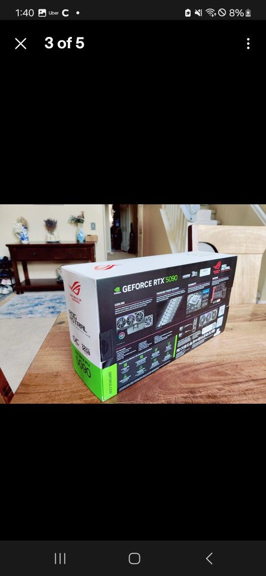 ASUS ROG Astral GeForce RTX 5090 32GB - OC Edition
