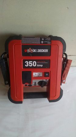 Jump- starter 350 Amp Blac& Decker works great like new