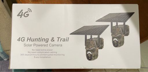 Solar powered hunting cameras