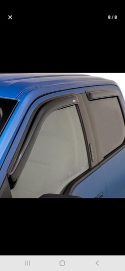 rain guards for 2019-3024 chev silverado crew cab