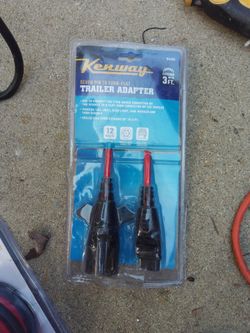 Kenway 7-Pin to 4-Flat Trailer Adapter