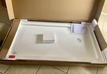 SlimLine  32 In. D X 60 In. W Shower Base 