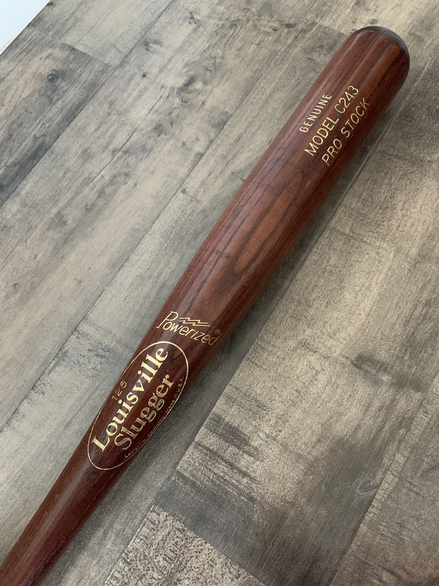 LOUISVILLE SLUGGER POWERIZED 125 MODEL C243 PRO STOCK