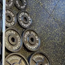 Brand New Olympic Weight Sets With Barbell 