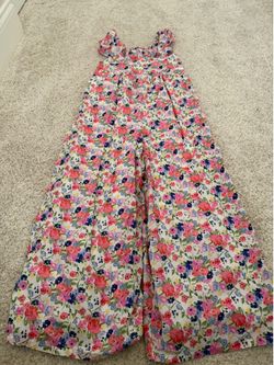 Girls sz 7 Janie and Jack romper